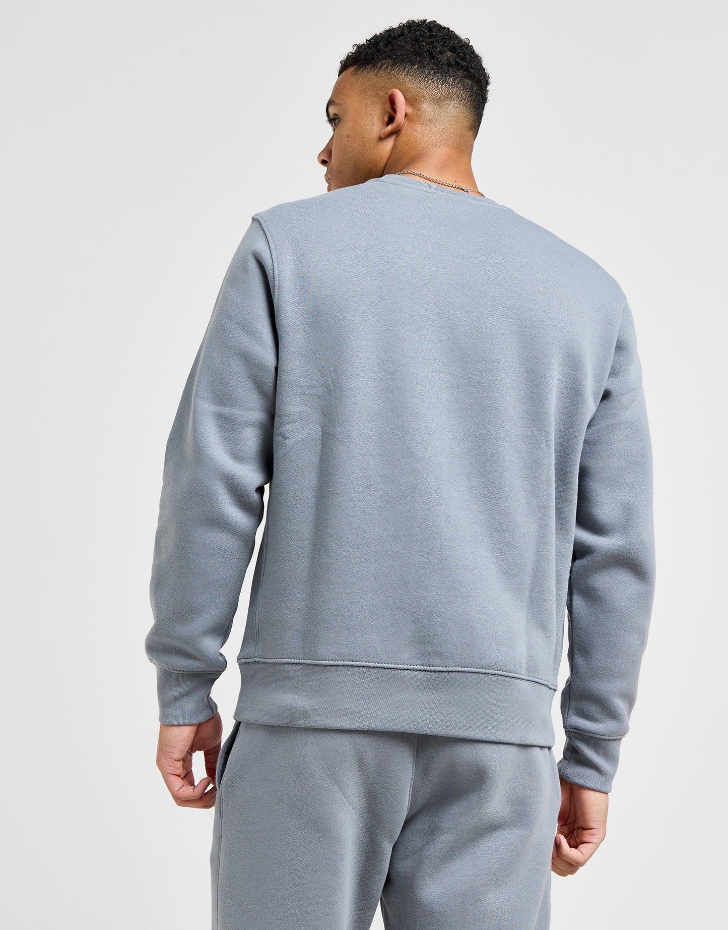 Nike Sportswear Club Fleece Dark Grey Crew Neck Men's Tracksuit