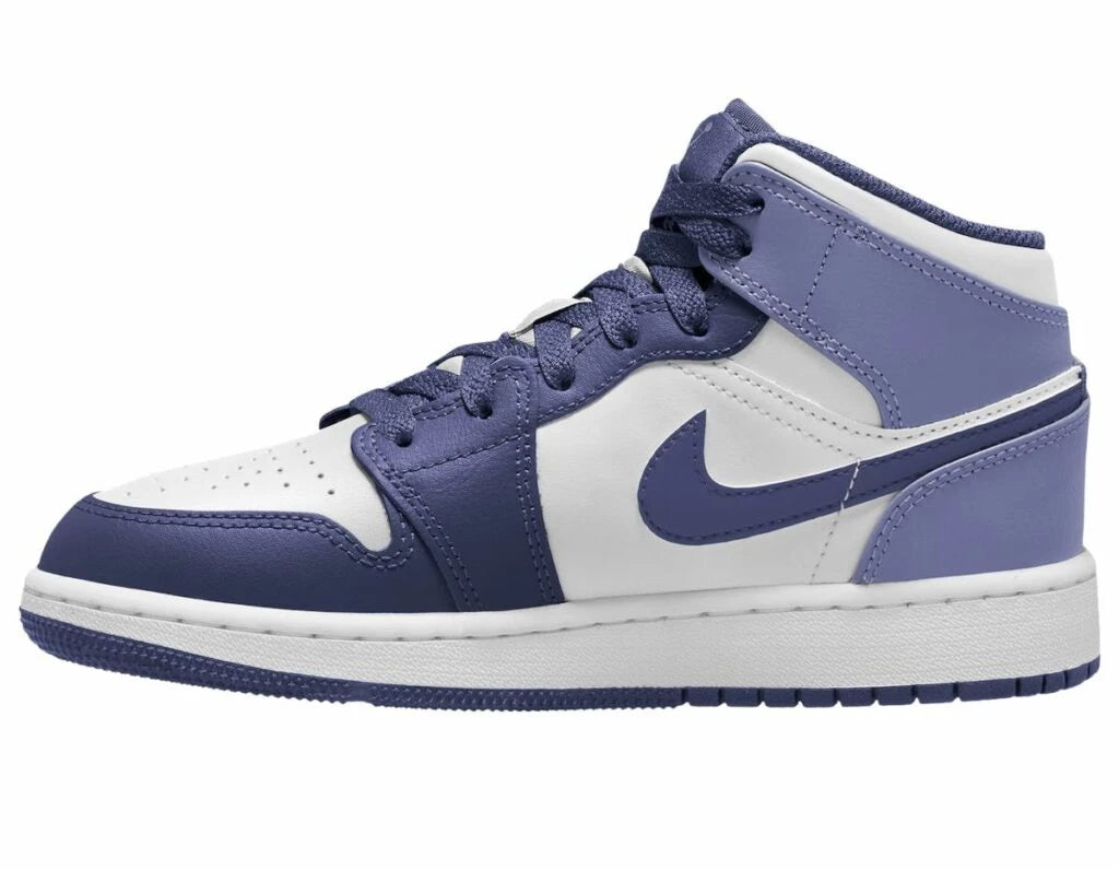 Nike Air Jordan 1 Mid Retro Sky Purple Mens Trainers