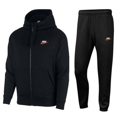 Nike Sportswear NSW Club Fleece Mens Black Full Tracksuit