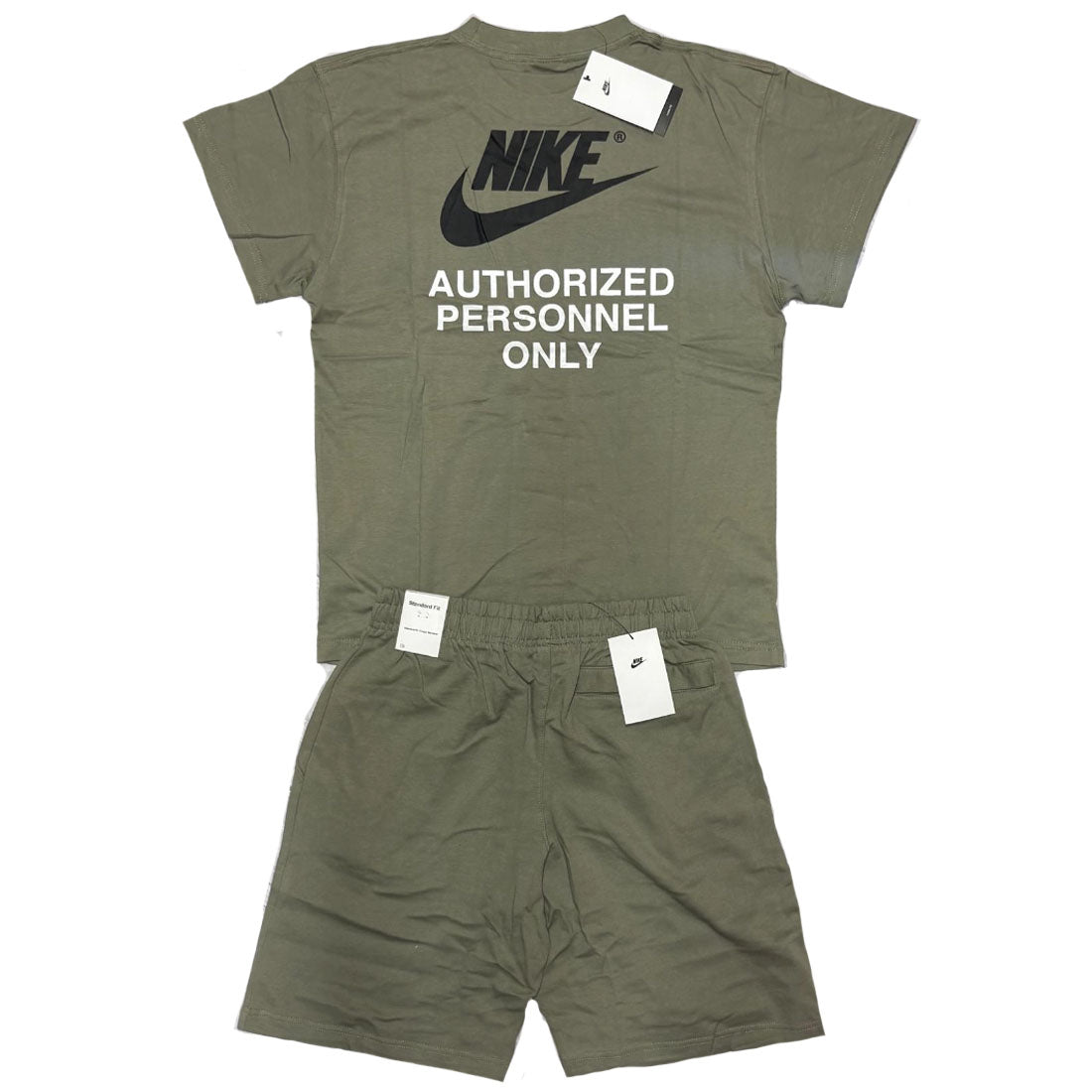 nike short and top set mens