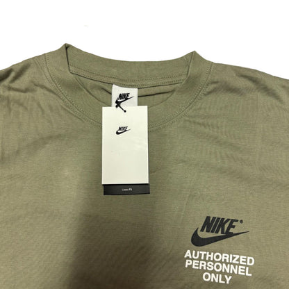 Nike Sportswear Authorised Terry Cotton Men's Green T Shirt Shorts Set