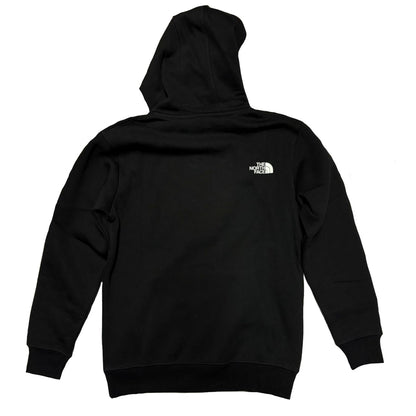 The North Face Men's Heavy Fleece Pullover Fitted Hoodie Black