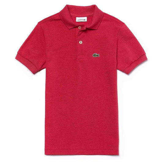 Lacoste Kids Dark Pink Polo Shirt 14 years / EU 164cm - Exclusive Sports UK