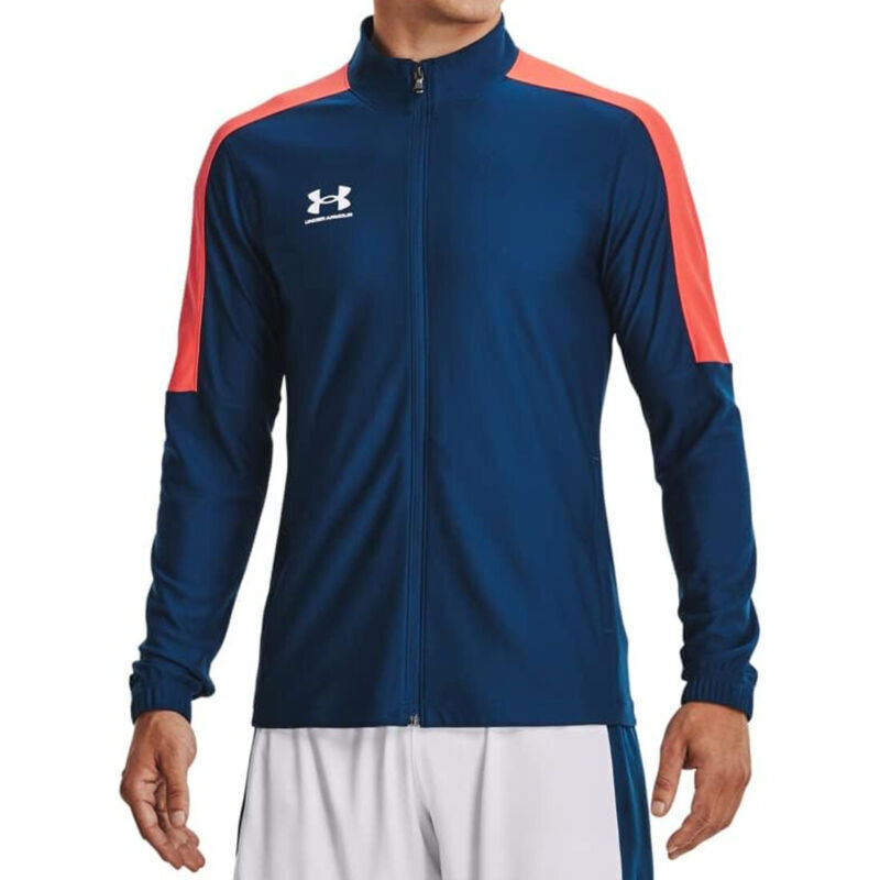 Under Armour Mens Navy Blue Challenger Track Jacket