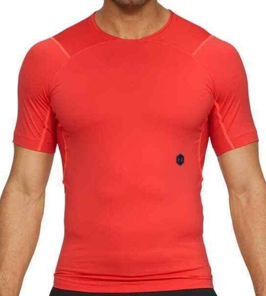 Under Armour Mens Rush Red Compression Top