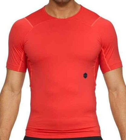 Under Armour Mens Rush Red Compression Top