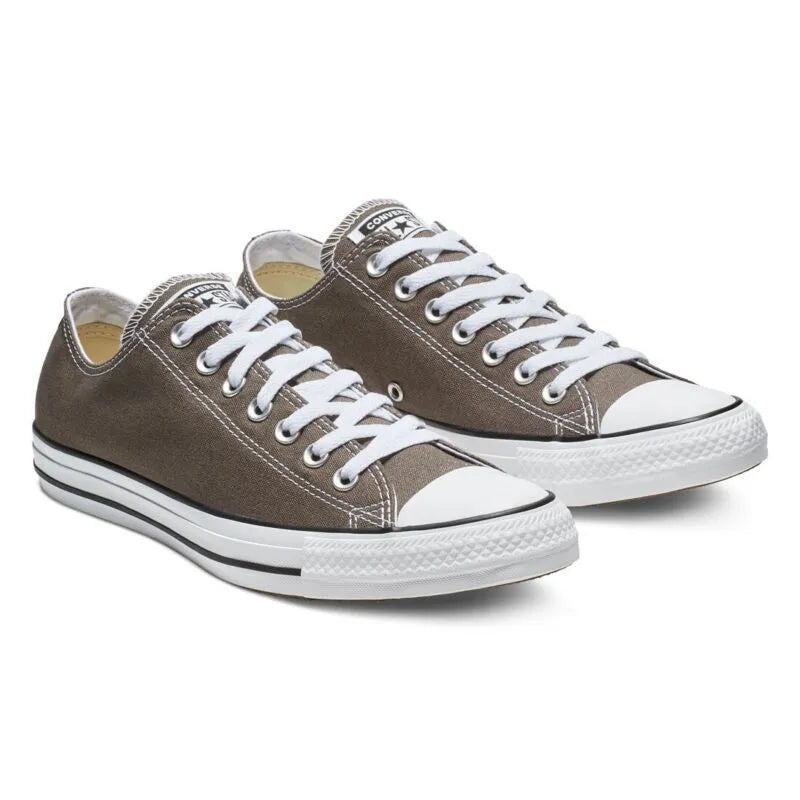 Converse Chuck Taylor Unisex Optical Charcoal Canvas Trainers