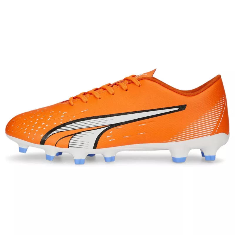 PUMA Ultra Play FG AG Firm Ground Orange Mens Football Boots Exclusive Sports