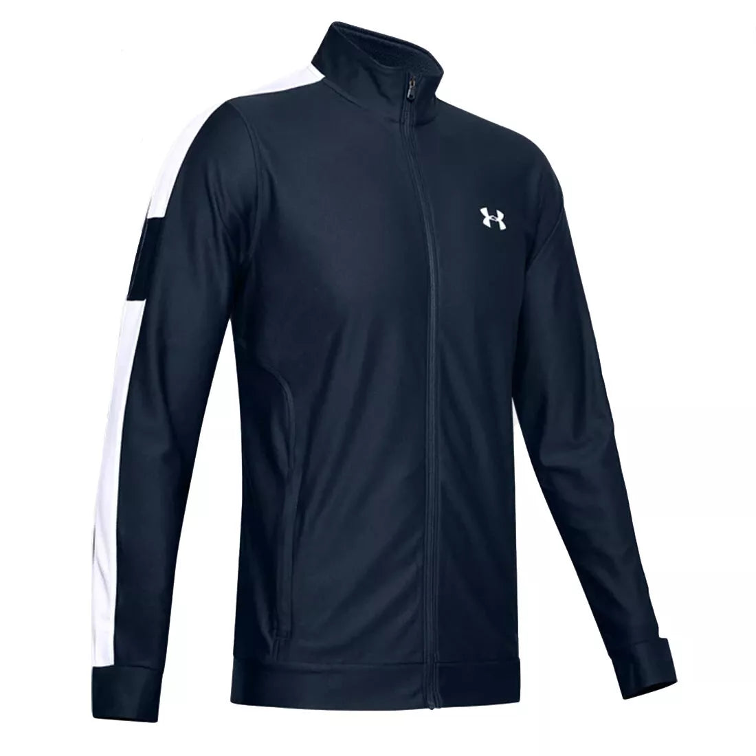 Under Armour Mens Track Twister Fitted Navy Fitted Jacket