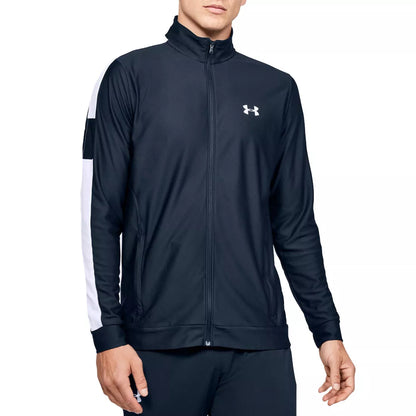 Under Armour Mens Track Twister Fitted Navy Fitted Jacket