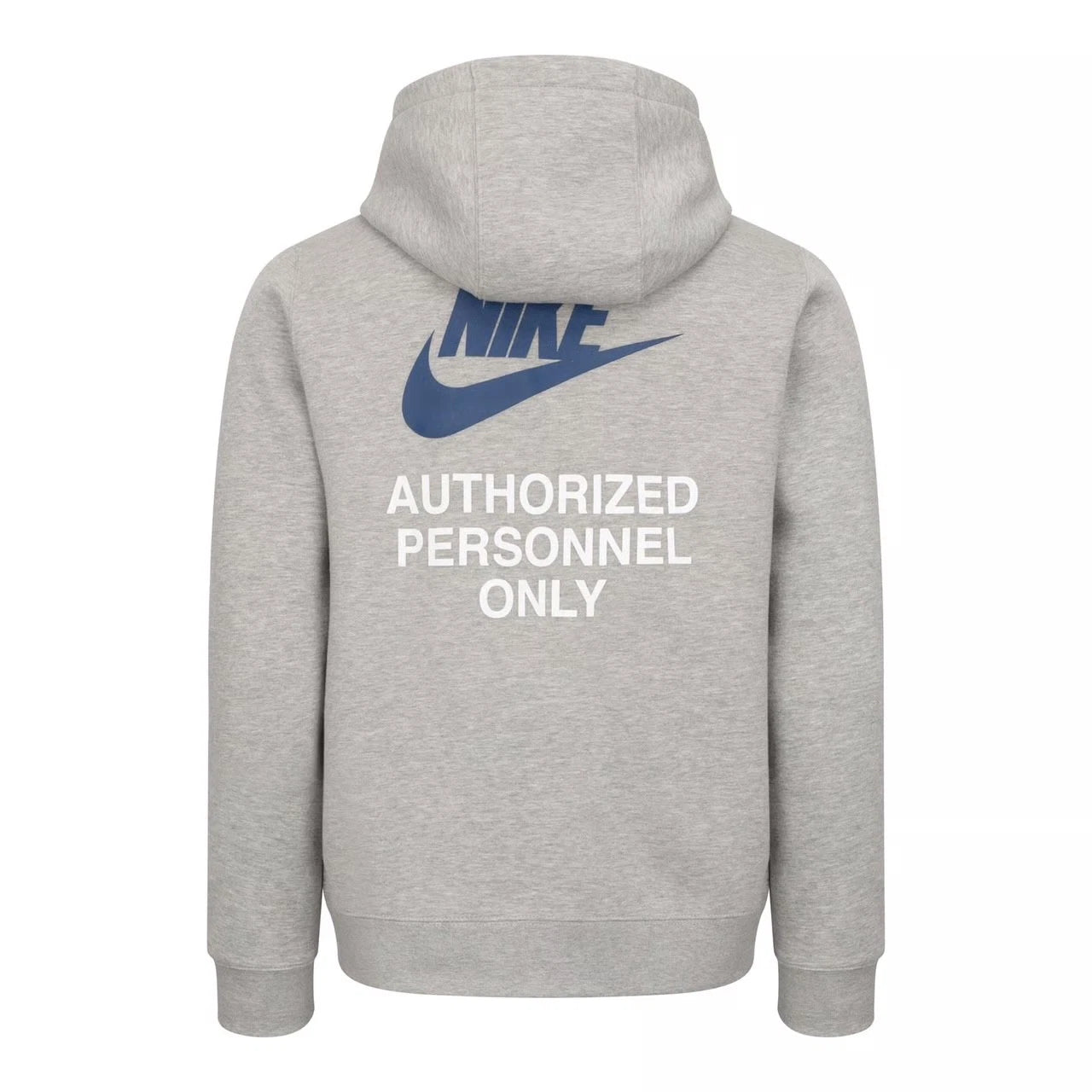 Nike Authorised Personnel Only Fleece Grey Men's Hooded Tracksuit