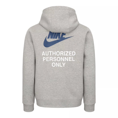 Nike Authorised Personnel Only Fleece Grey Men's Hooded Tracksuit