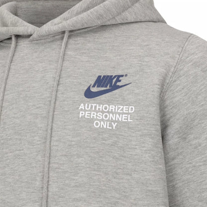 Nike Authorised Personnel Only Fleece Grey Men's Hooded Tracksuit