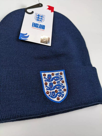 England Football FA Cuff Knit Adults Beanie Hat