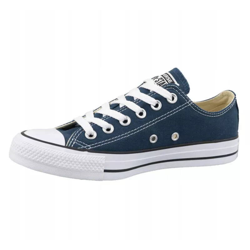 Converse Chuck Taylor Unisex Optical Navy Canvas Trainers