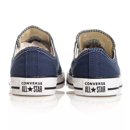 Converse Chuck Taylor Unisex Optical Navy Canvas Trainers