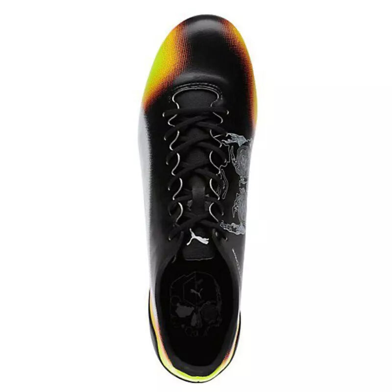 PUMA Evo Speed SL II Graphic FG AG Mens Black Football Boots