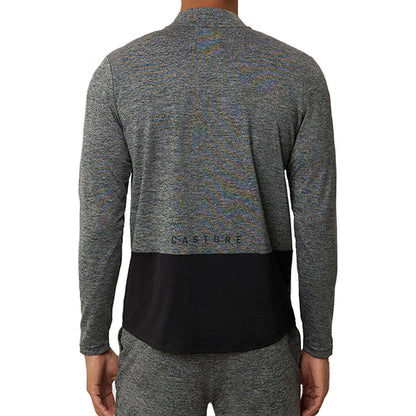 Castore Sharkskin Grey Marl Sports Training Men's 1/4 Zip Top
