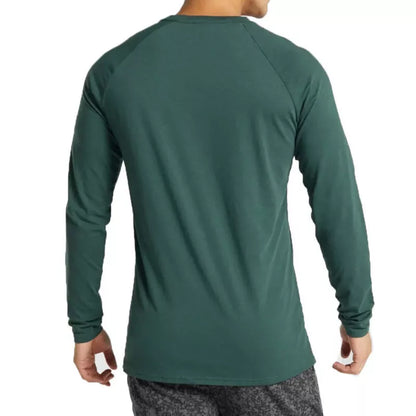 Gymshark Critical 2.0 Mens Green Long Sleeved Top