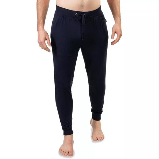 Ted Baker Mens Pigenn Solid Modal Lounge Pants Navy Nightwear Pyjamas Joggers