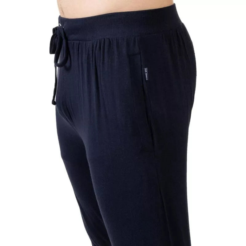 Ted Baker Mens Pigenn Solid Modal Lounge Pants Navy Nightwear Pyjamas