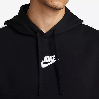 Nike Sportswear Essential Club Fleece Mens Black Hooded Full Tracksuit