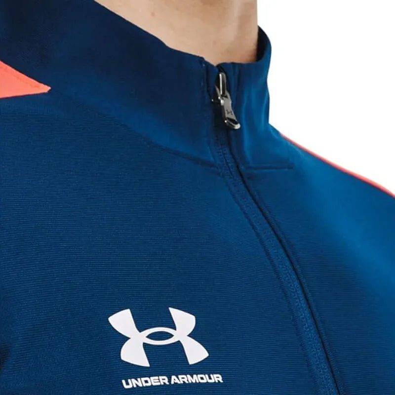 Under Armour Mens Navy Blue Challenger Track Jacket