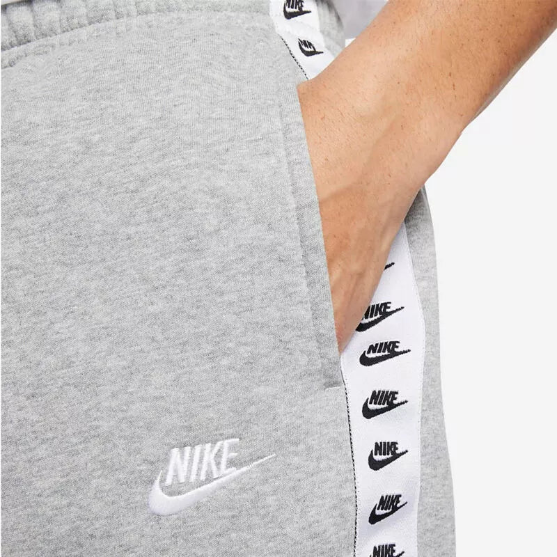 Nike Sportswear Essential Men's Fleece Grey Hooded Tracksuit