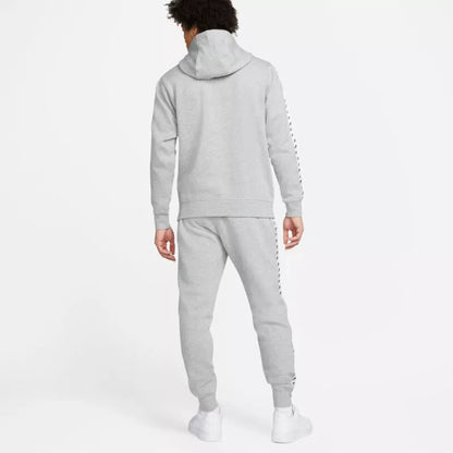 Nike Sportswear Essential Men's Fleece Grey Hooded Tracksuit