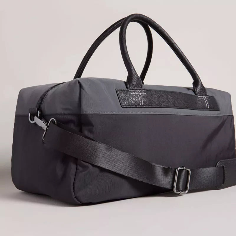 Ted Baker Plier Black Holdall Shoulder Strap Adjustable Weekend Bag