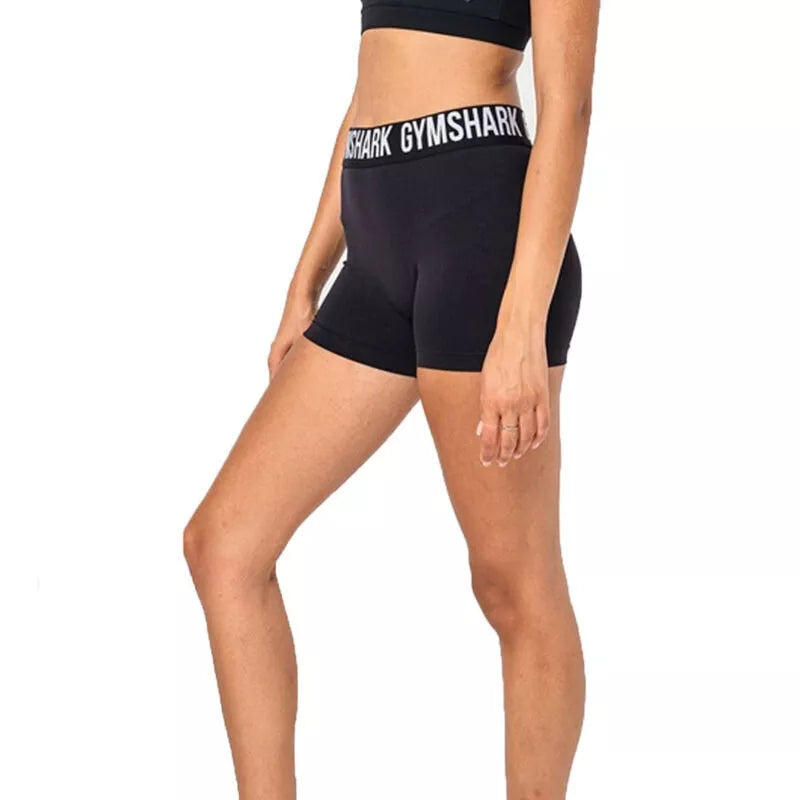 Gymshark Ladies Black Fit Shorts Tights