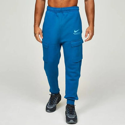 Nike Standard Issue Fleece Athletic Men's Blue Tracksuit