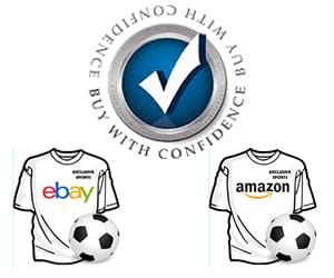 Buy With Confidence on Amazon or Ebay