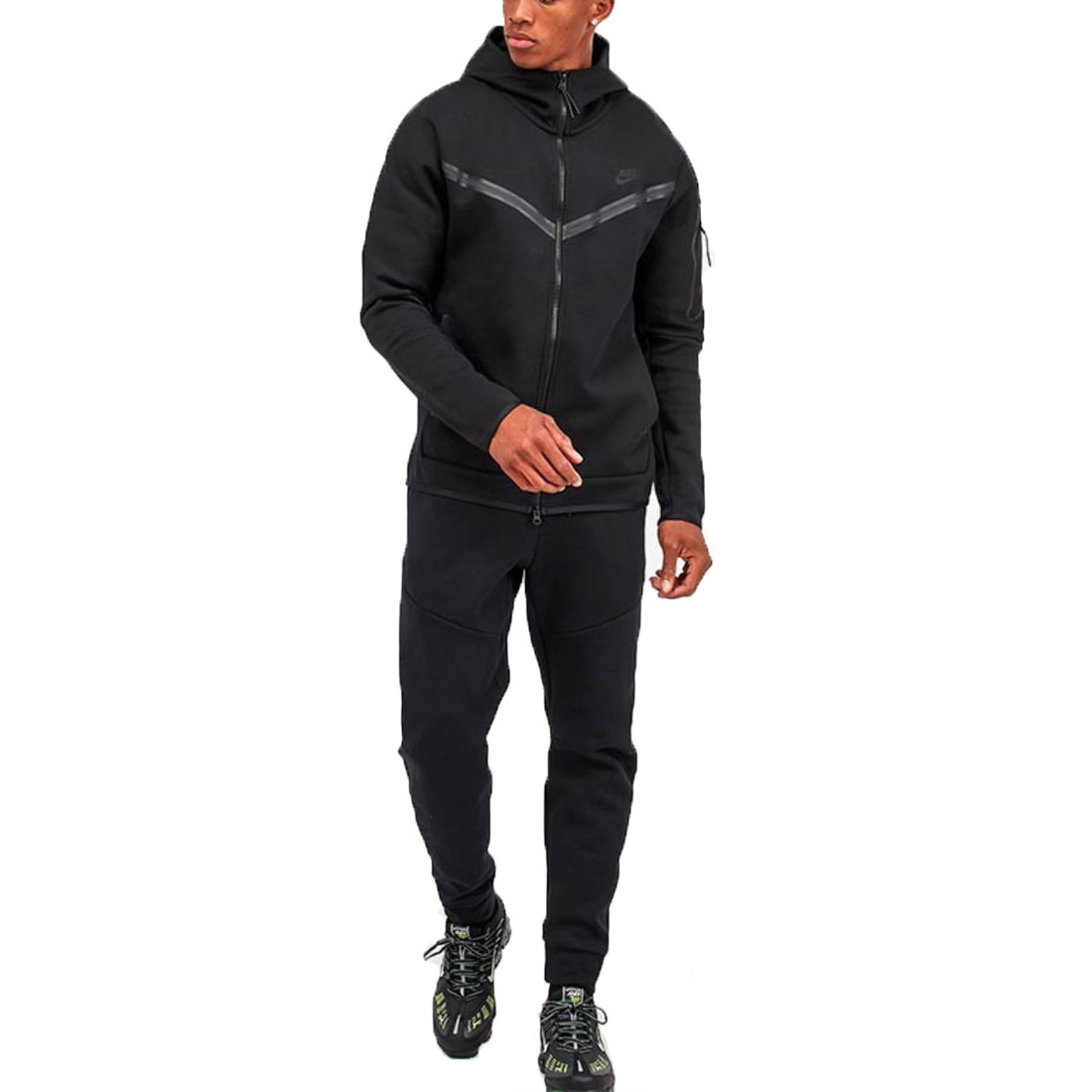 Nike Tech Fleece Full Zip Hoodie Black | lupon.gov.ph