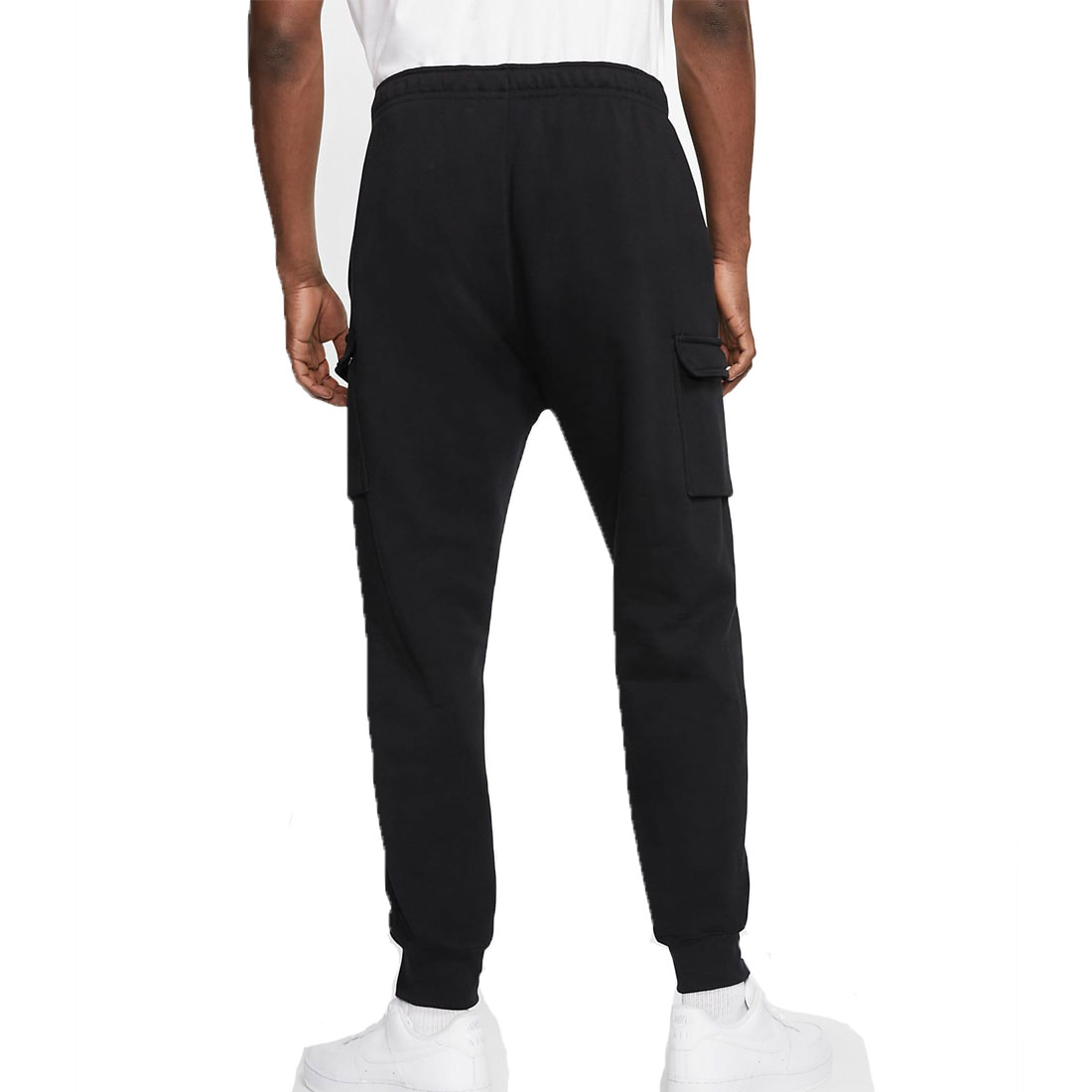 Nike Sportswear Multi Swoosh Black Mens Graphic Fleece Tracksuit ...
