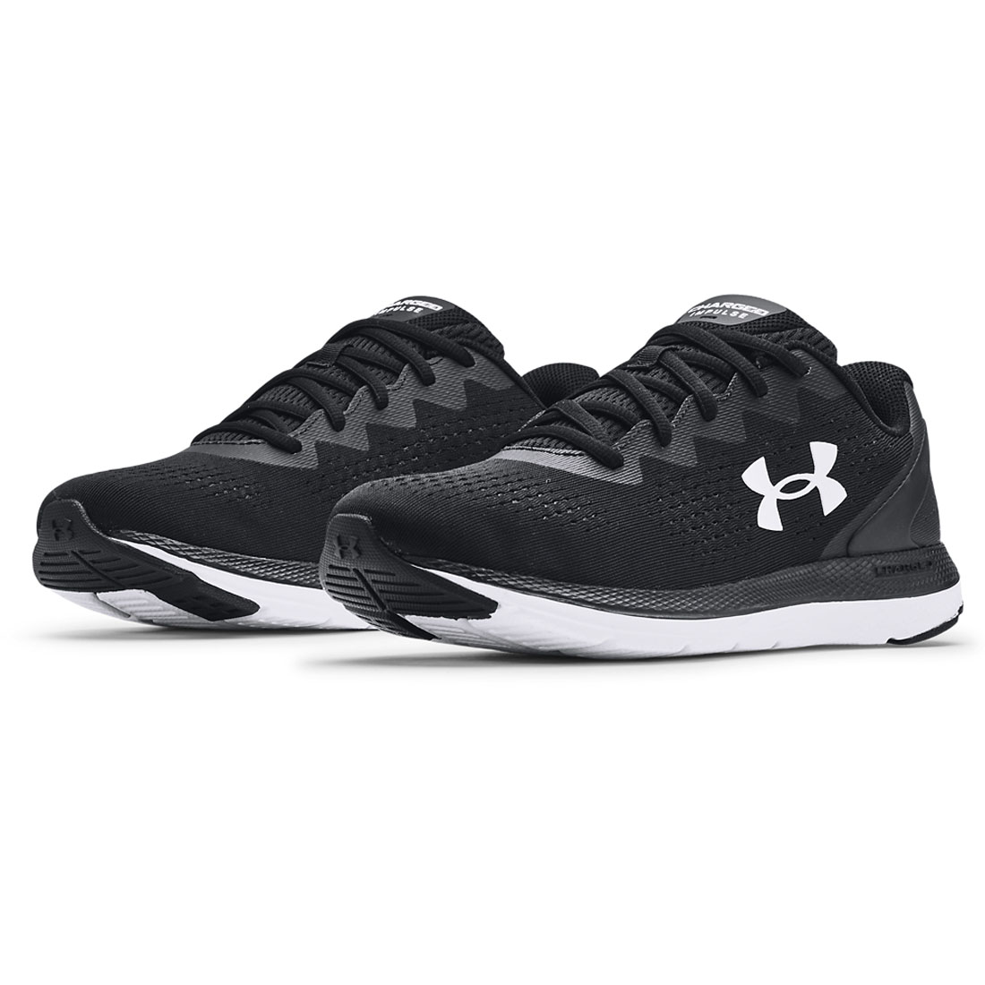 Under Armour Charged Impulse 2 Mens Black Running Trainers – Exclusive ...