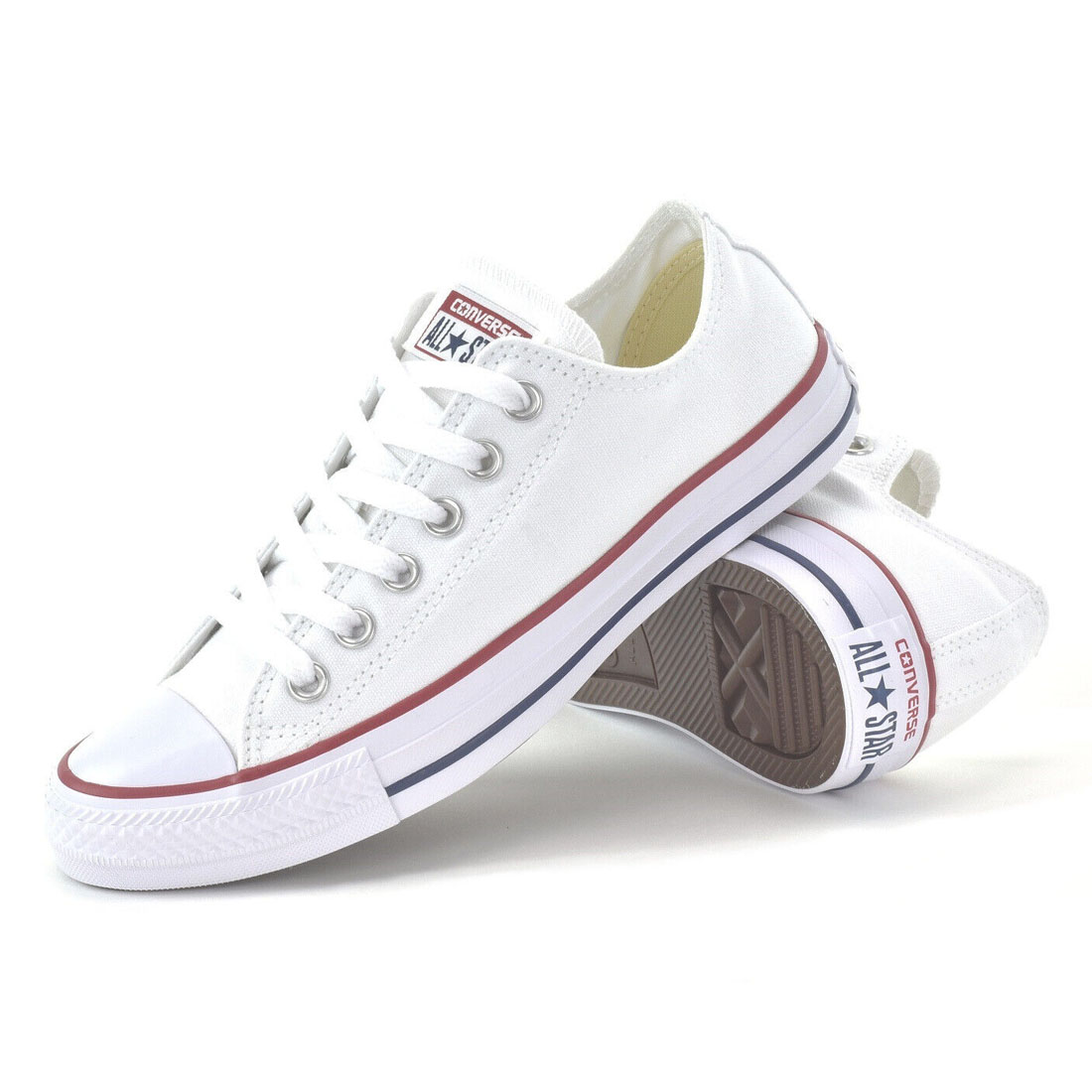 Converse Chuck Taylor Unisex White Canvas Trainers – Exclusive Sports