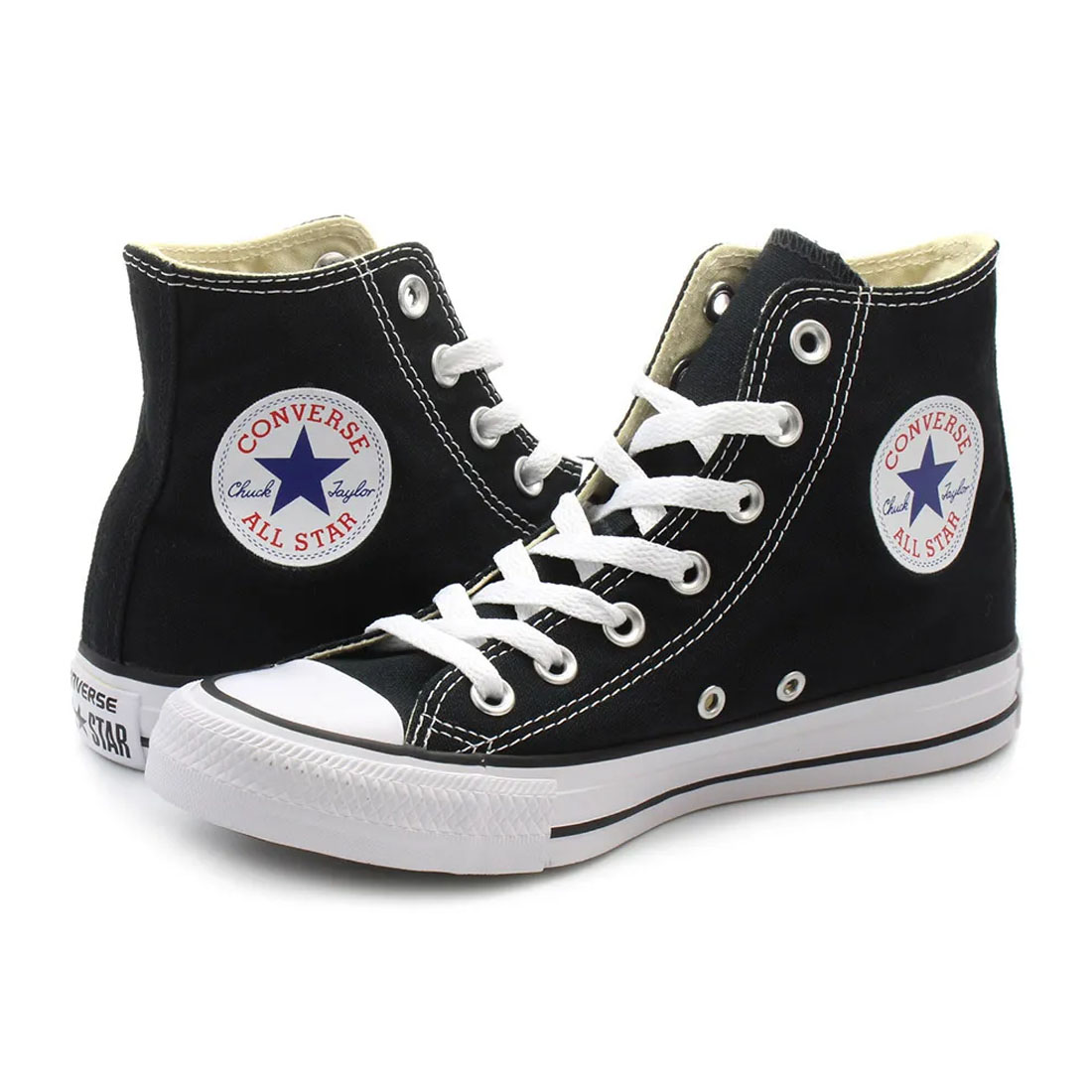 Converse Chuck Taylor Optical Black All Star Hi Unisex Trainers – Exclusive Sports